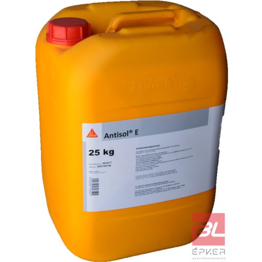 Sika Antisol E utókezelőszer 900 kg-os konténer = 1 db