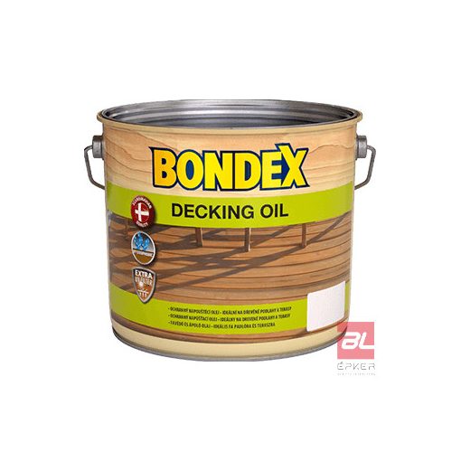 BONDEX DECKING OIL 729 TEAK 2.5 L