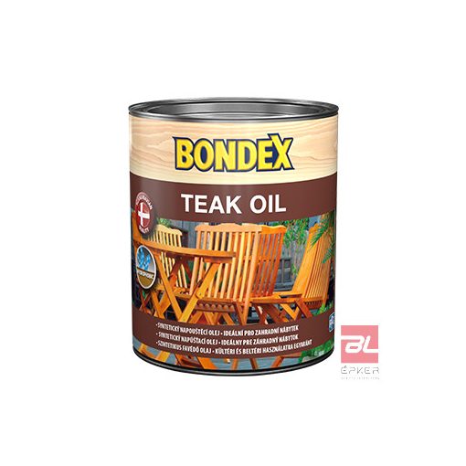 BONDEX TEAK OIL 900 SZÍNTELEN 0.75L